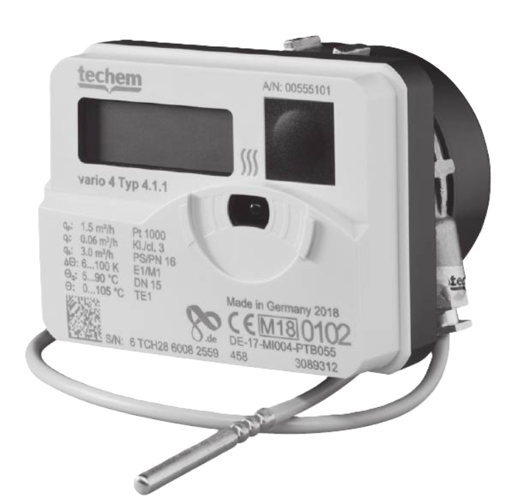 Measuring capsule heat meter type 4.1.1
